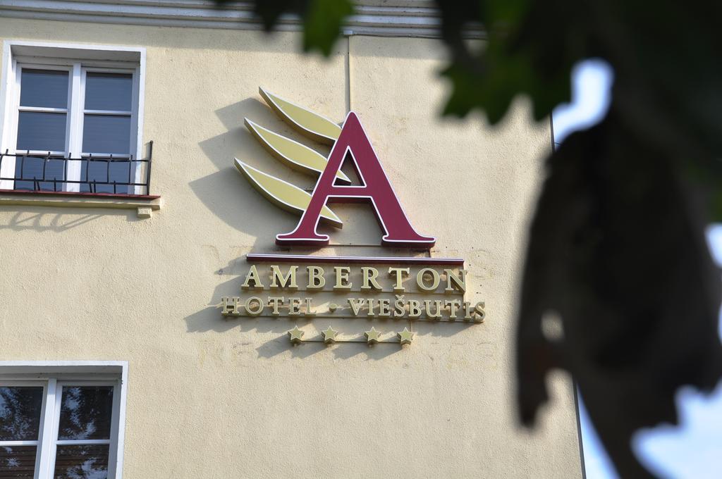 Amberton Cozy Hotel Kaunas Exterior foto